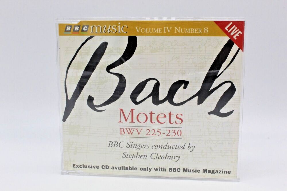 Bach Motets BWV 225-230 Live BBC Singers Conducted Stephen Cleobury 1996 V4 no8